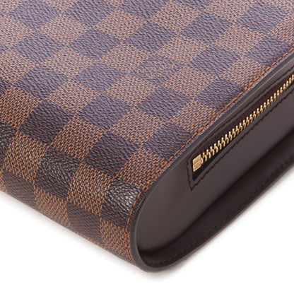 Louis Vuitton Damier Ebene Pochette Saint Louis Clutch 4 of 7