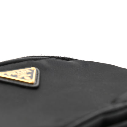 Prada Saffiano Tessuto Nylon Mini Bucket Crossbody Bag Black 12 of 12