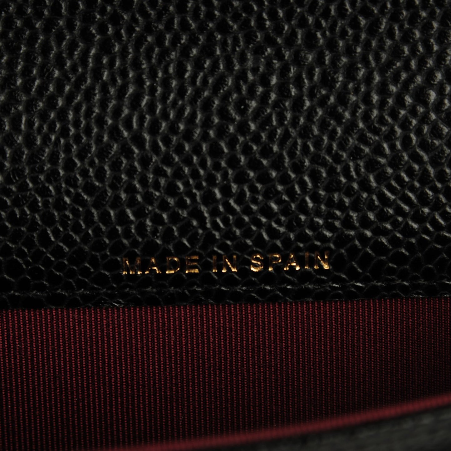 Caviar Quilted Flap Card Holder Black