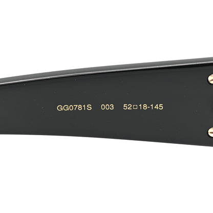 Gucci Acetate Cat Eye Hollywood Forever Sunglasses GG00781S Black 6 of 6