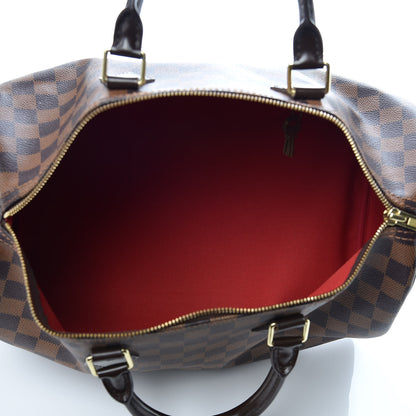 Louis Vuitton Damier Ebene Speedy 35 5 of 9