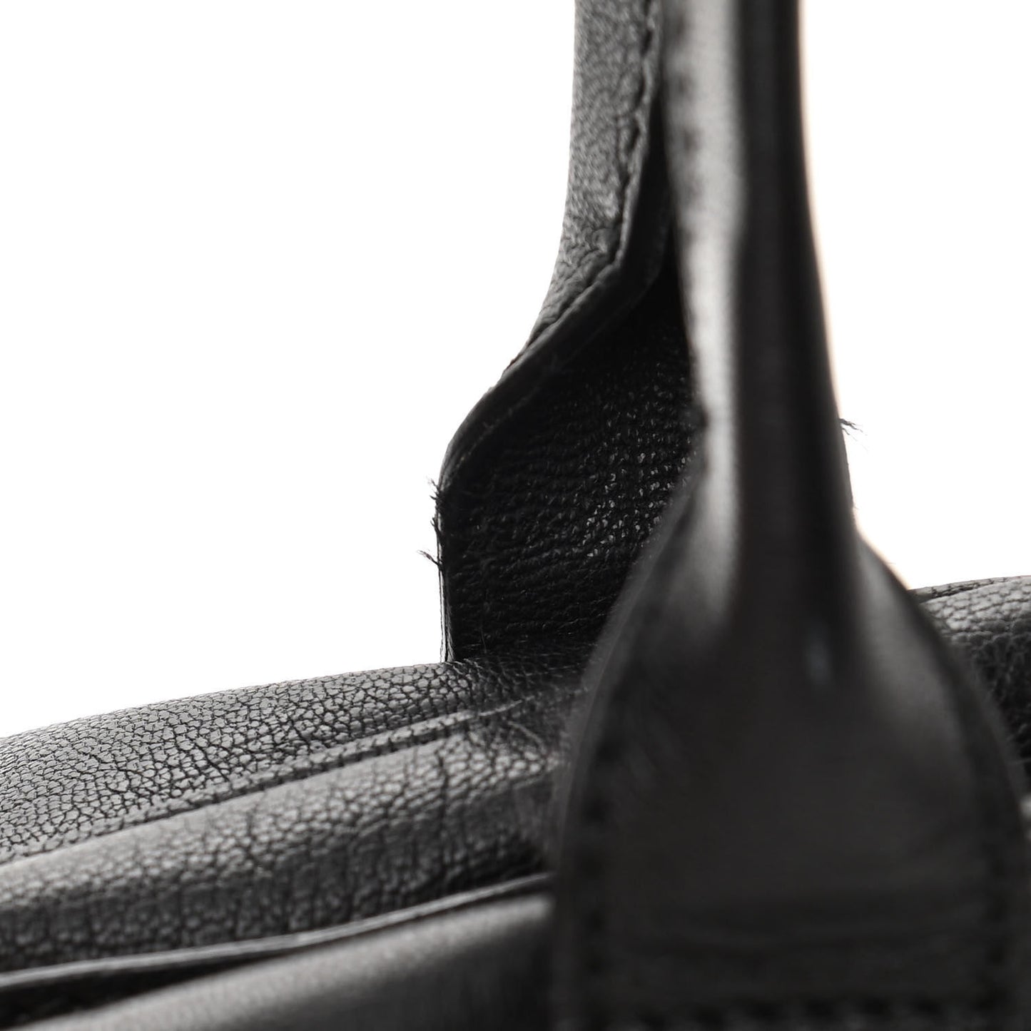 Calfskin Small Princy Satchel Black