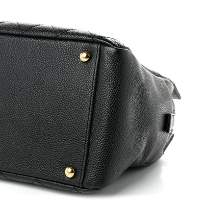 Chanel Caviar Quilted Petit Timeless Tote PTT Black 10 of 10