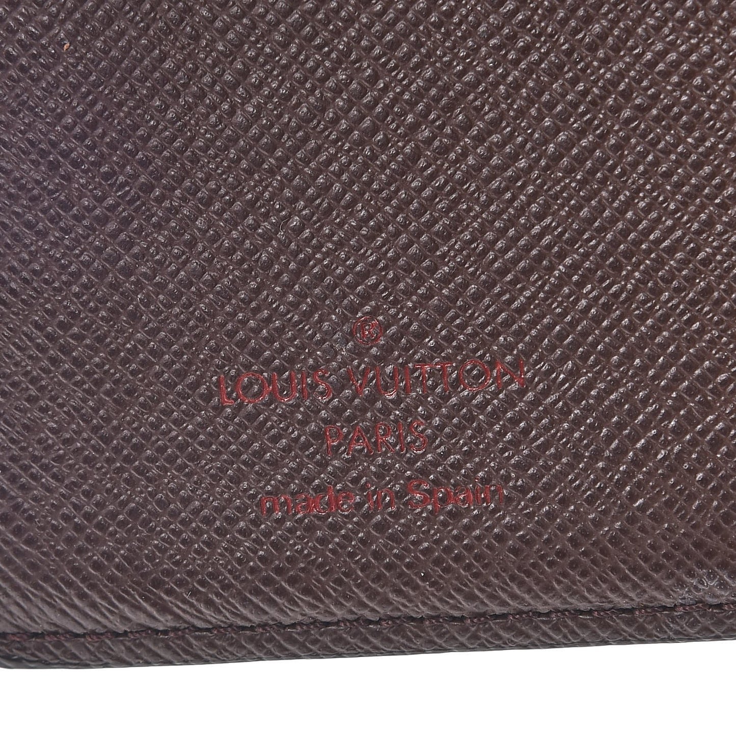 Damier Ebene Small Ring Agenda Cover