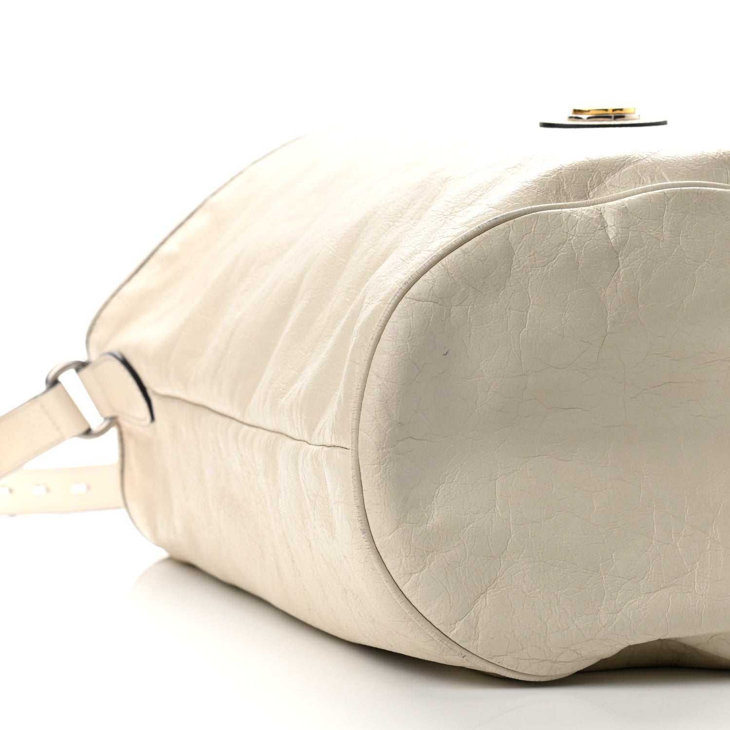 Gucci Fluffy Calfskin Morpheus Hobo Shoulder Bag White 9 of 16