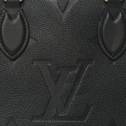 Louis Vuitton Empreinte Monogram Giant Onthego PM Black 7 of 9