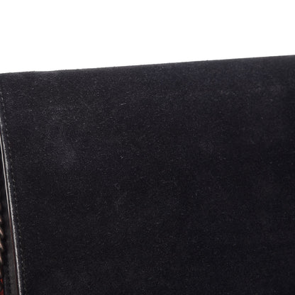 Gucci Suede Mini Dionysus Chain Wallet Black 8 of 17
