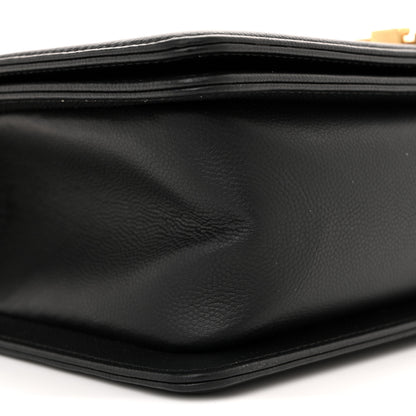 Chanel Caviar Quilted Medium Boy Flap Black 9 of 10
