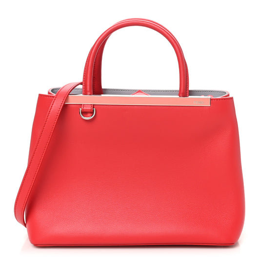 Vitello Dolce Century Petite 2Jours Tote Fiamma Ardesia