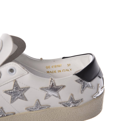 Saint Laurent Nappa Star Court Sneakers 37 Off White 10 of 11