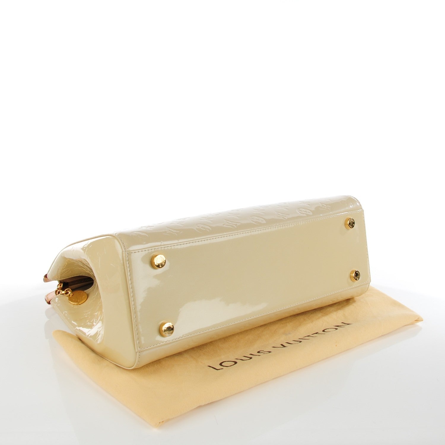 Louis Vuitton Vernis Brea GM Blanc Corail 4 of 8