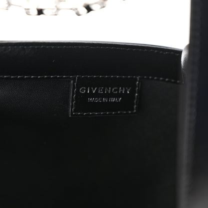 Givenchy Box Calfskin Small Zipped Cut Out Shoulder Bag Black 6 of 10