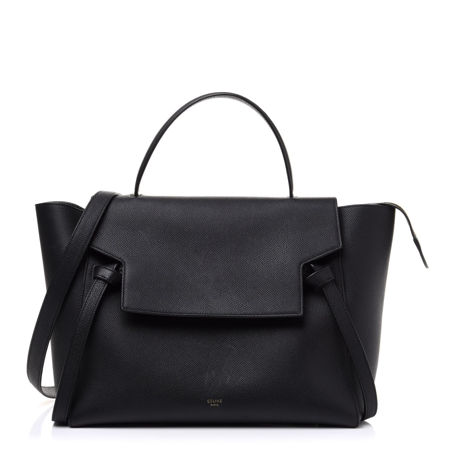 Celine Grained Calfskin Mini Belt Bag Dark Taupe 1 of 12