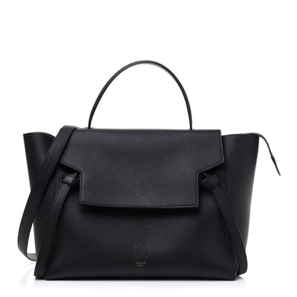 Celine Grained Calfskin Mini Belt Bag Dark Taupe 1 of 12