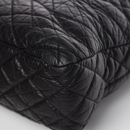 Chanel Aged Calfskin Karl's Cabas Tote Black 9 of 12