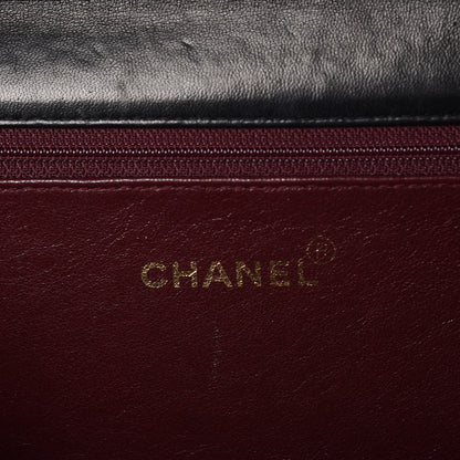 Chanel Lambskin Quilted Small Single Flap Black 6 of 9