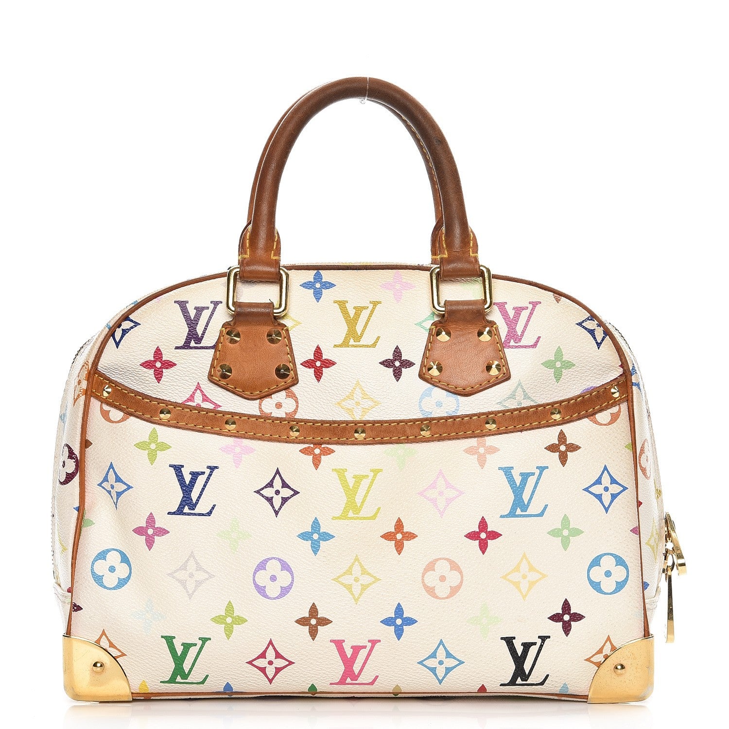 Louis Vuitton Monogram Multicolor Trouville White 1 of 12