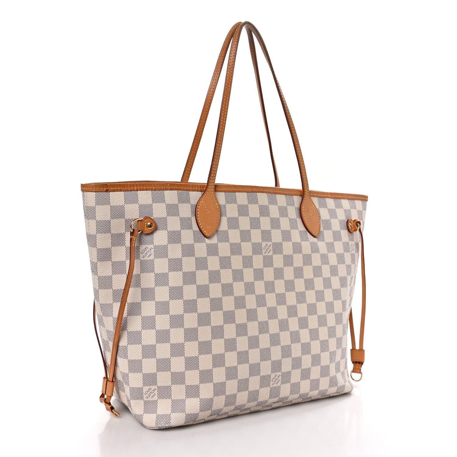 Louis Vuitton Damier Azur Neverfull MM 2 of 13