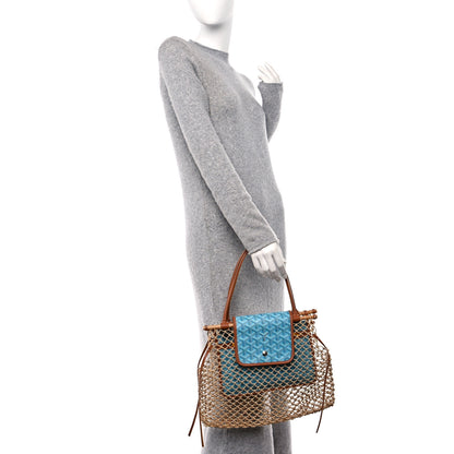 Goyard ine Net Aligre Tote Blue 2 of 9