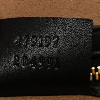 Gucci GG Supreme Monogram Medium Padlock Tote Black 6 of 12