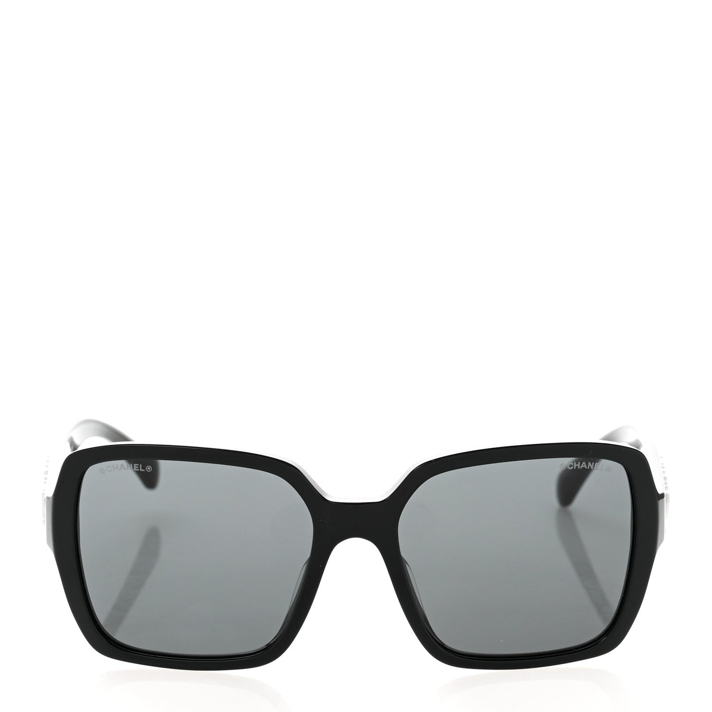 Acetate Square Sunglasses 5408 Black