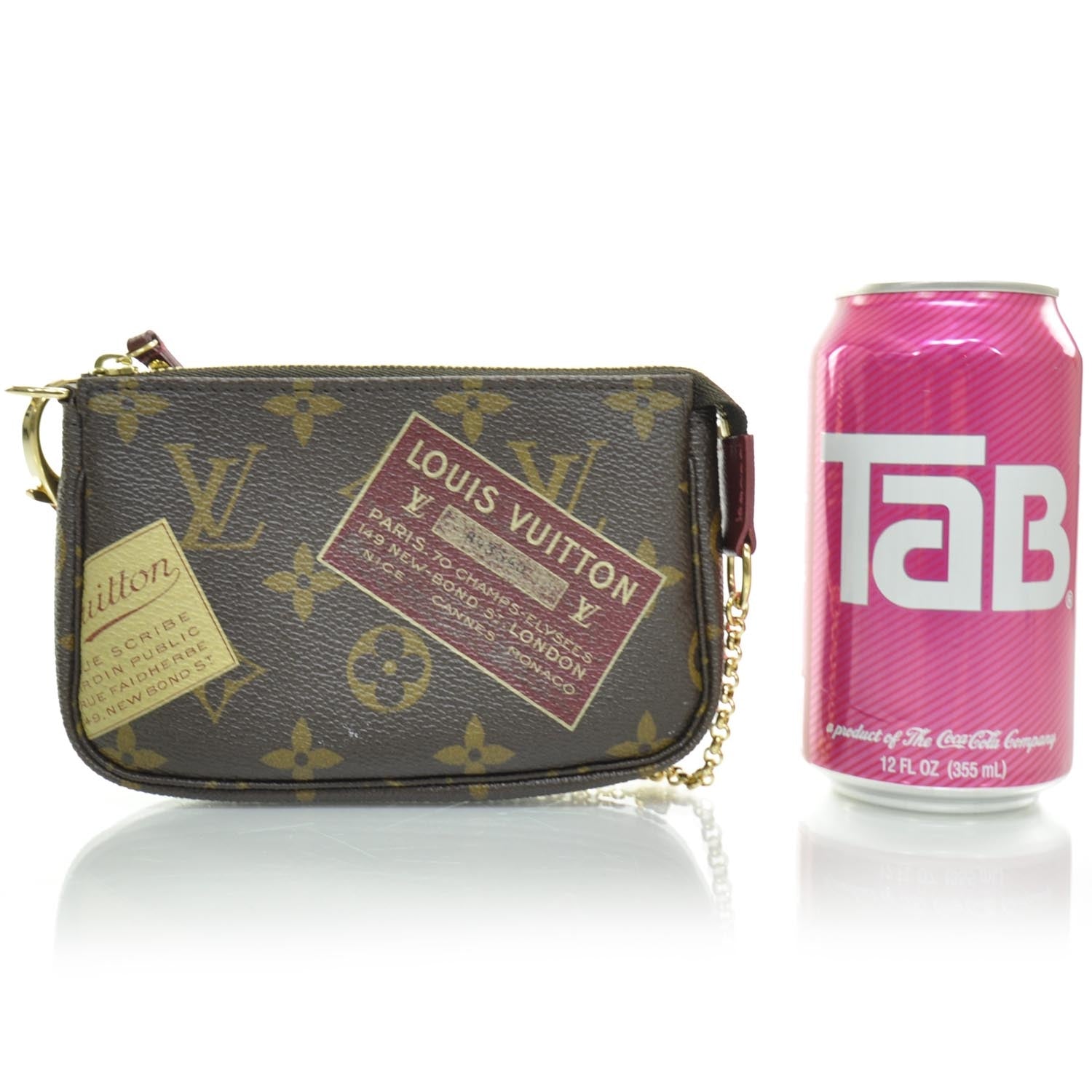 Louis Vuitton Monogram Stamp Mini Pochette Accessories 2 of 7