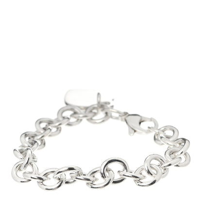 Tiffany Sterling Silver Heart Tag Charm Bracelet 3 of 6
