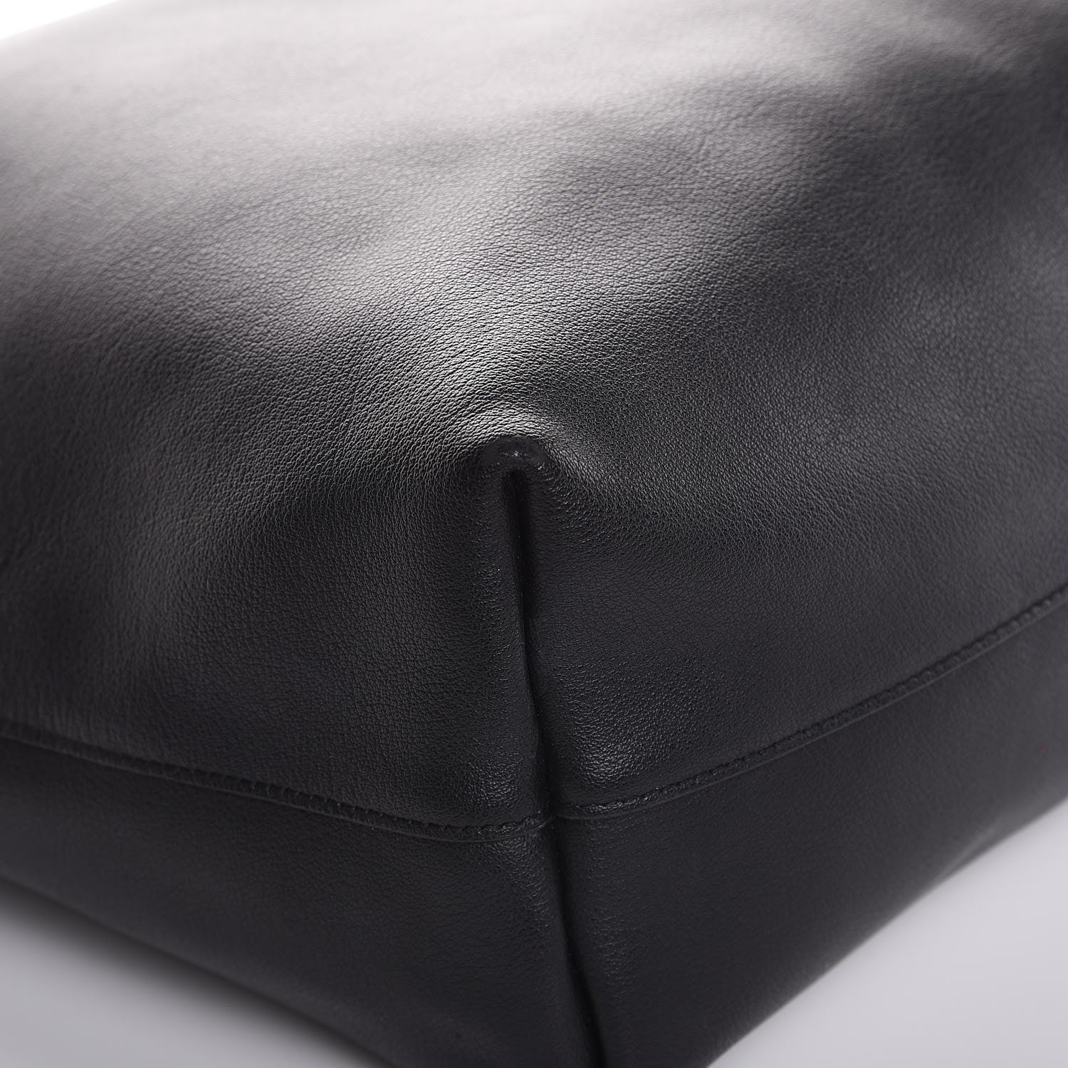 Saint Laurent Calfskin Large Shopping Tote Black 9 of 12