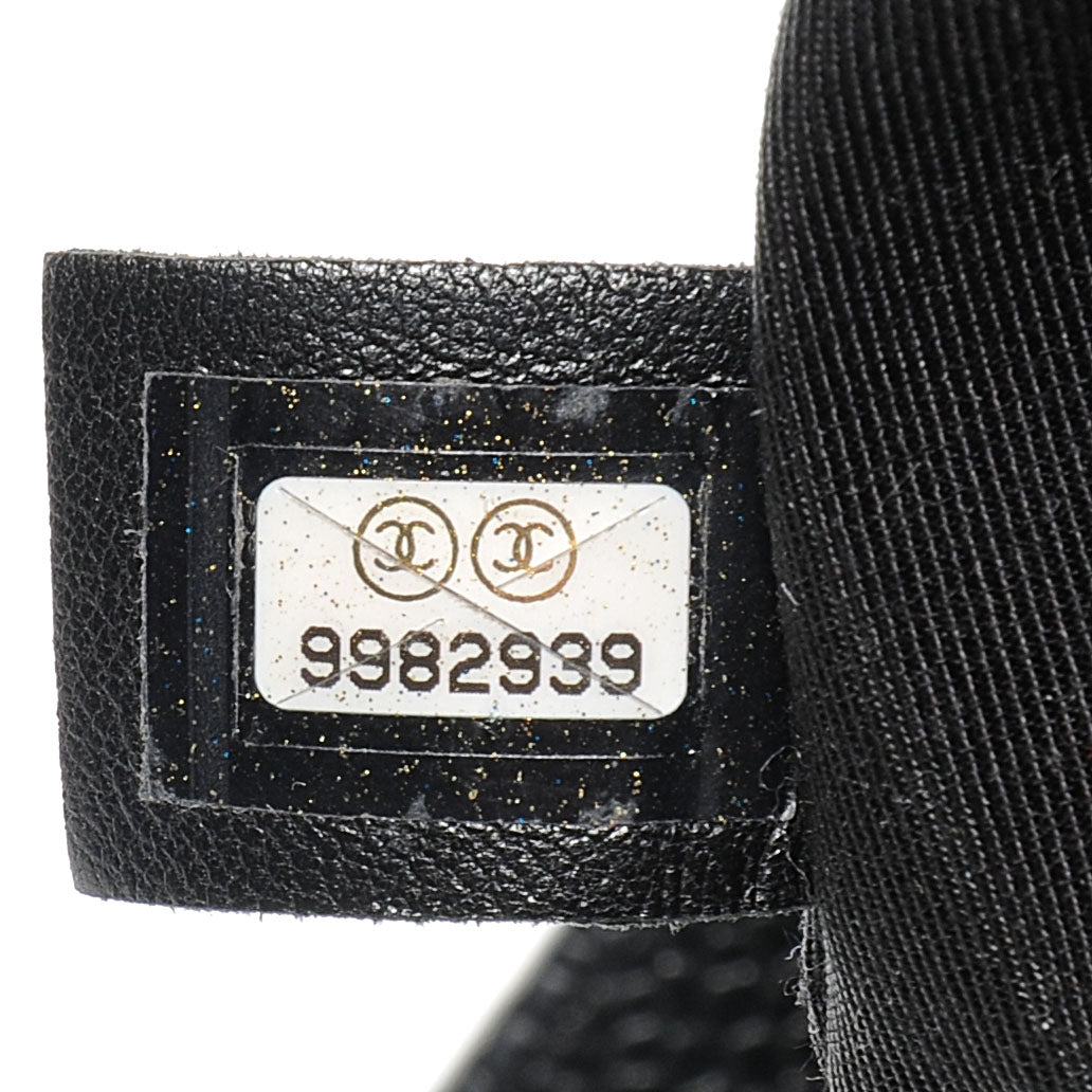Chanel Caviar Quilted Hobo Bag Black 7 of 7