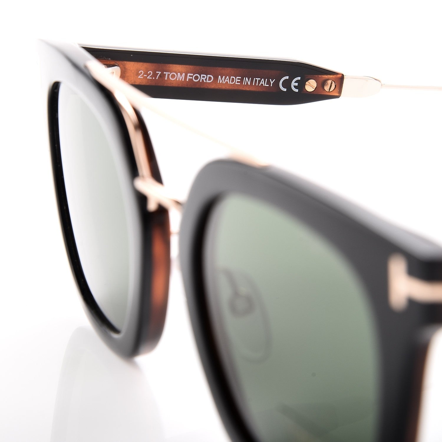 Tom Ford Alex Squared Sunglasses TF541 Black 6 of 8