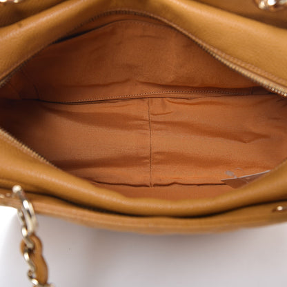 Chanel Caviar Quilted Petit Timeless Shopping Tote PTT Ochre 5 of 12