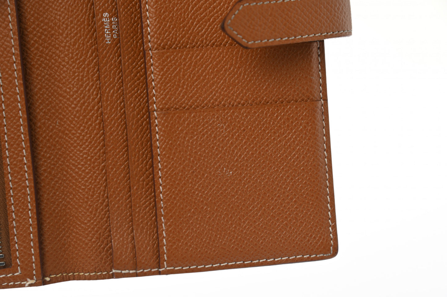 Epsom Bearn Gusset Wallet Gold