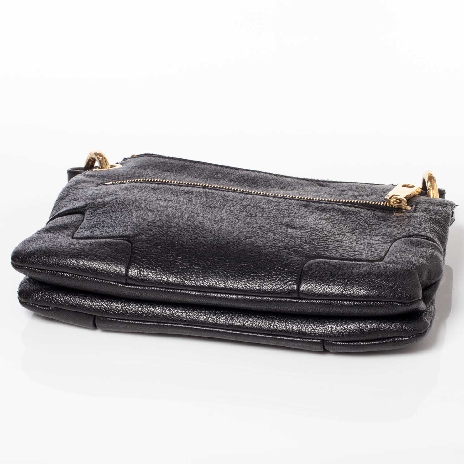 Marc Jacobs Leather Stones Paloma Bag Black 9 of 10
