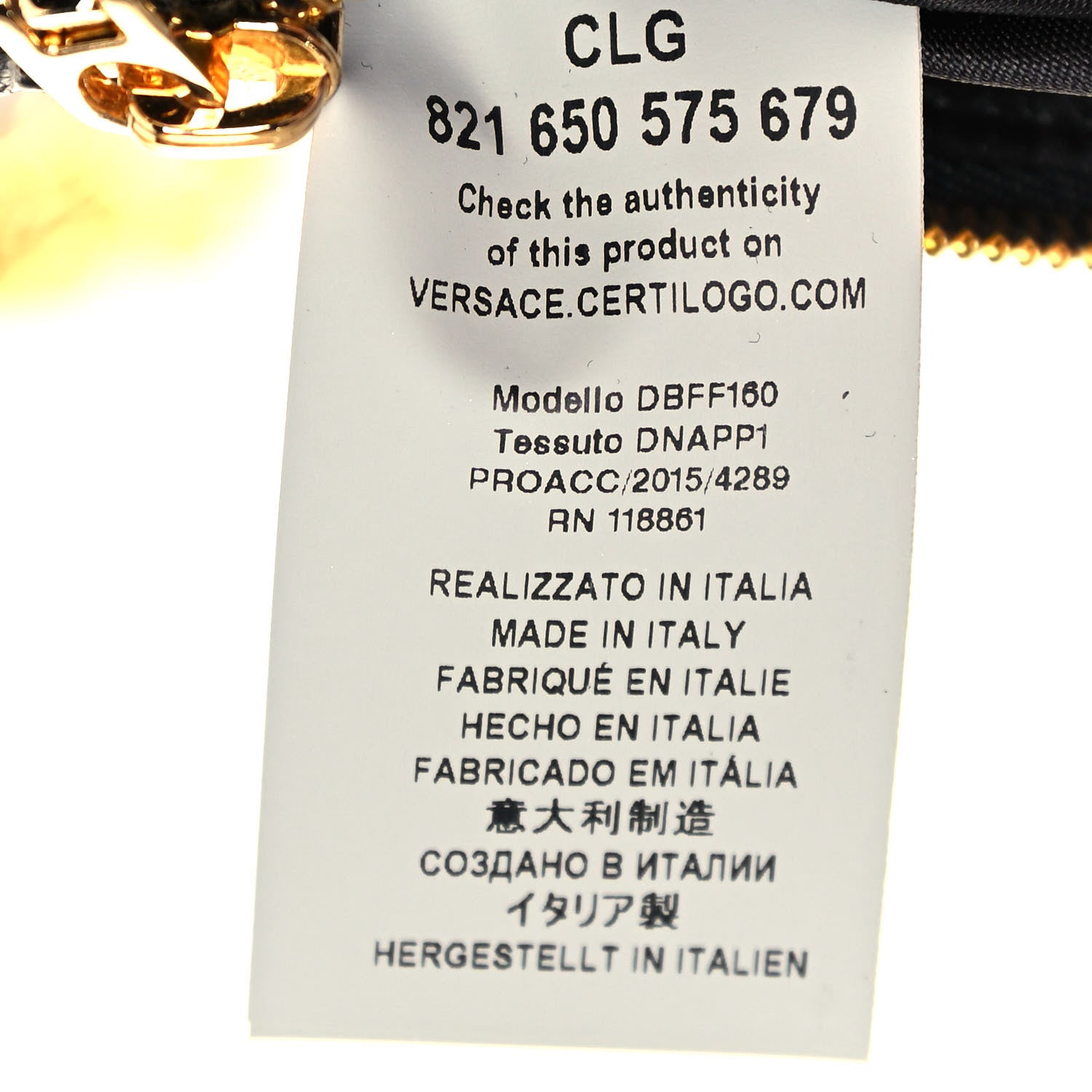 Versace Nappa Palazzo Sultan Shoulder Bag Black 6 of 13
