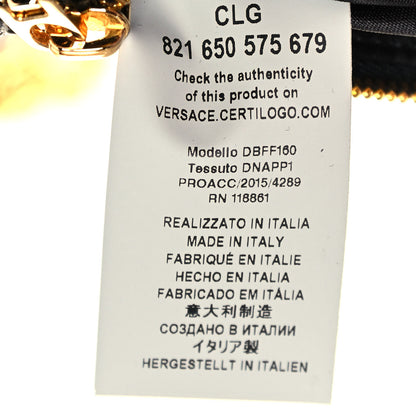 Versace Nappa Palazzo Sultan Shoulder Bag Black 6 of 13