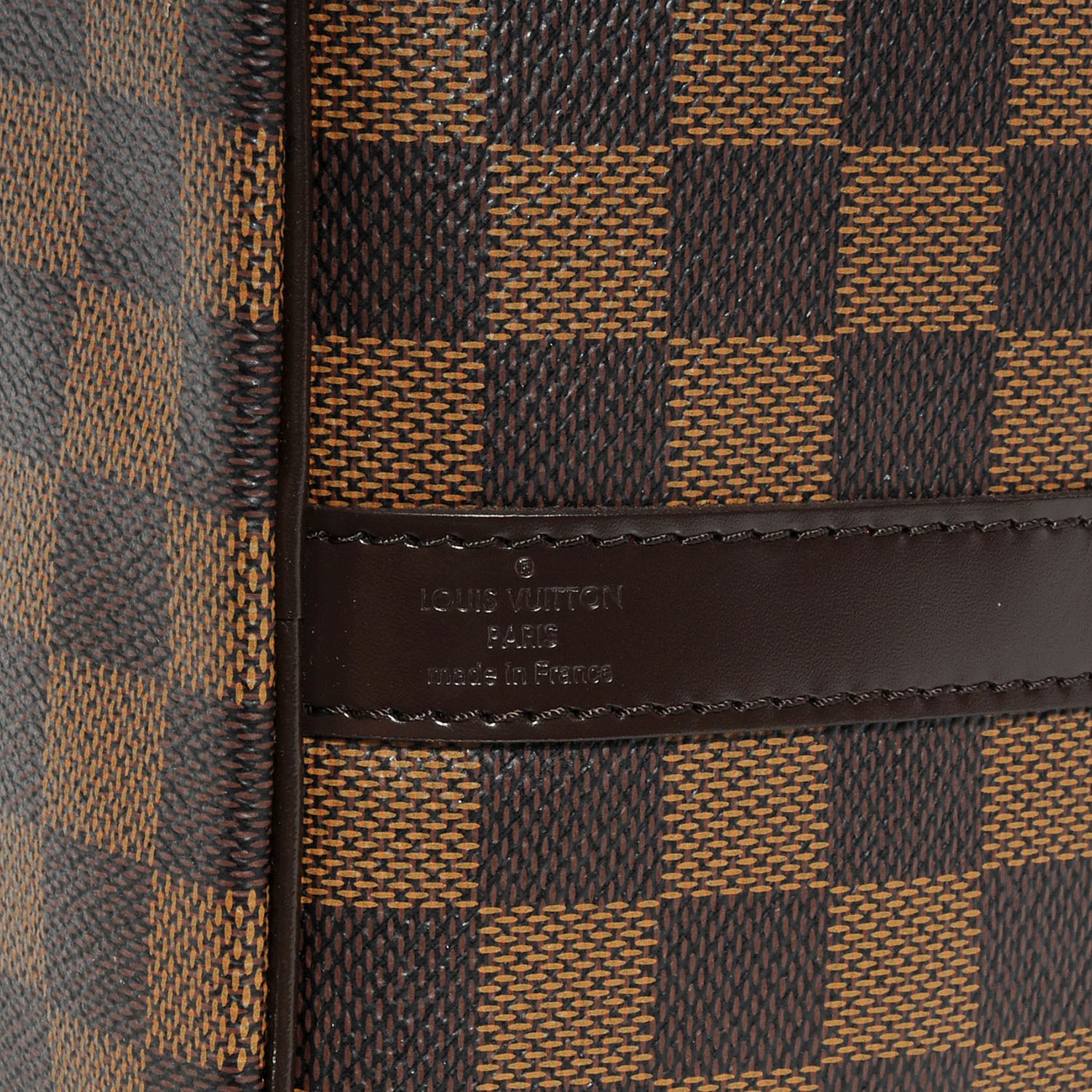 Louis Vuitton Damier Ebene Speedy Bandouliere 30 9 of 9