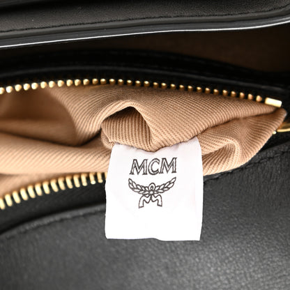 MCM Visetos Millie Wallet On Chain Cognac Black 6 of 10