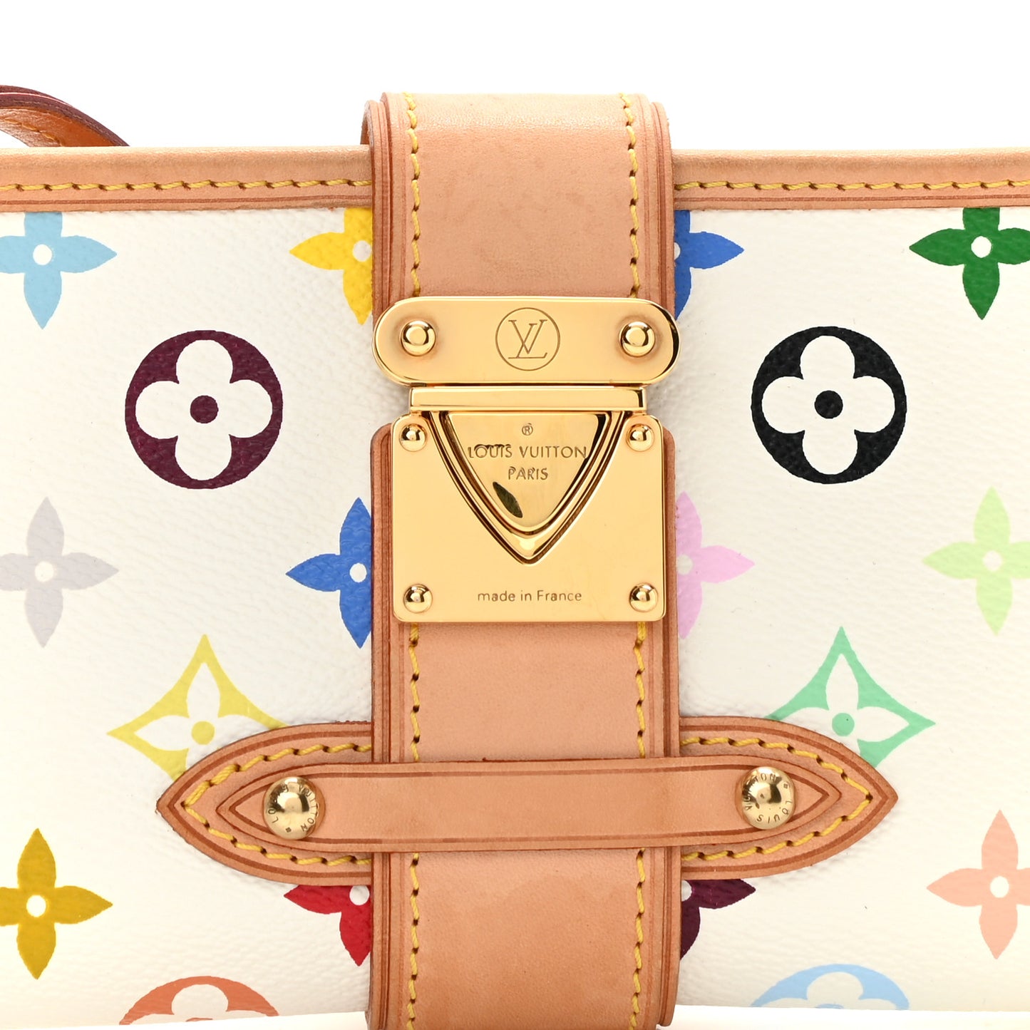 Monogram Multicolor Shirley White