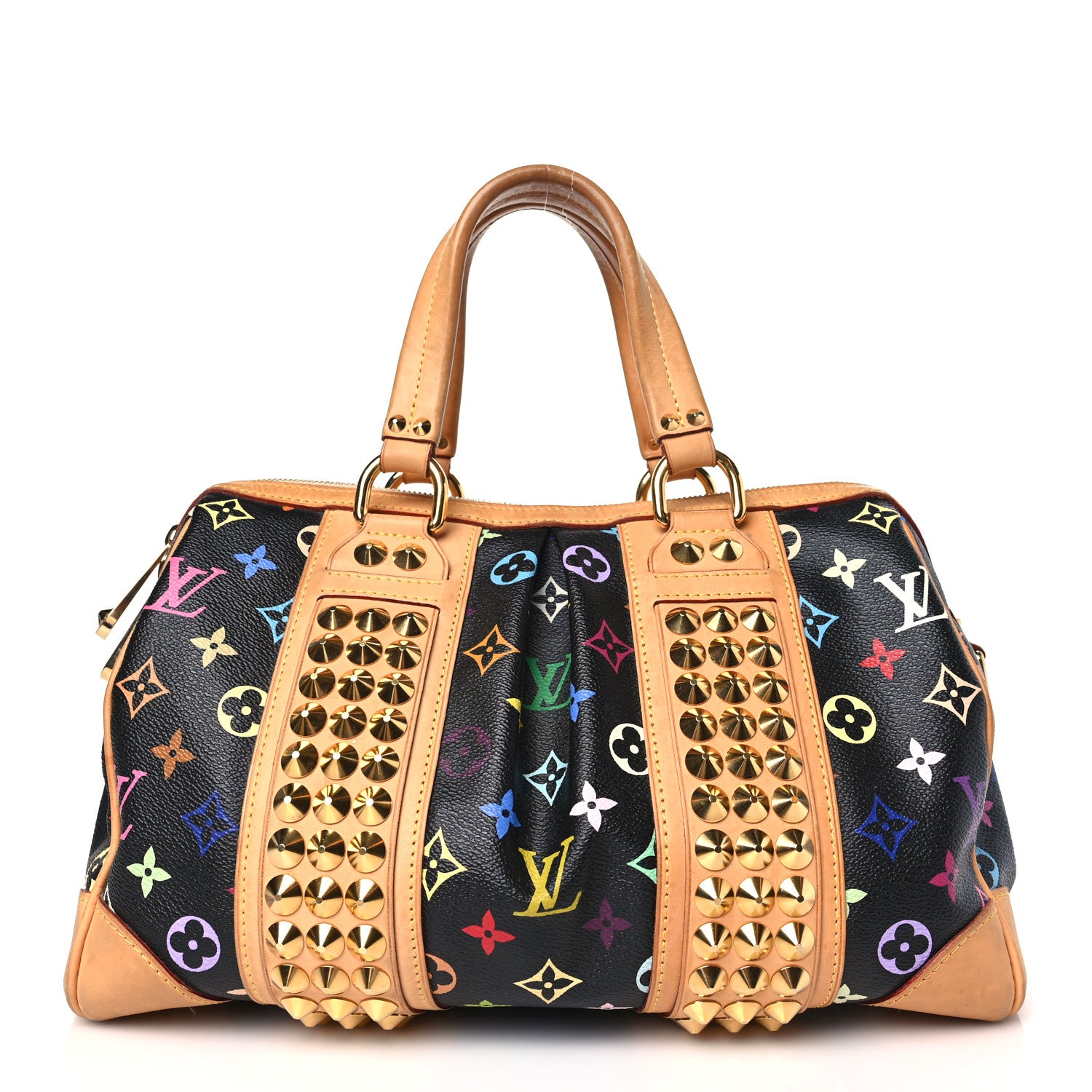 Louis Vuitton Monogram Multicolor Courtney MM Black 1 of 9