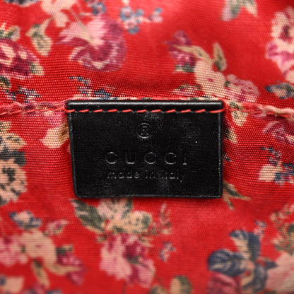 Gucci Calfskin Web Trapuntata Small GG Shoulder Bag Black 6 of 10