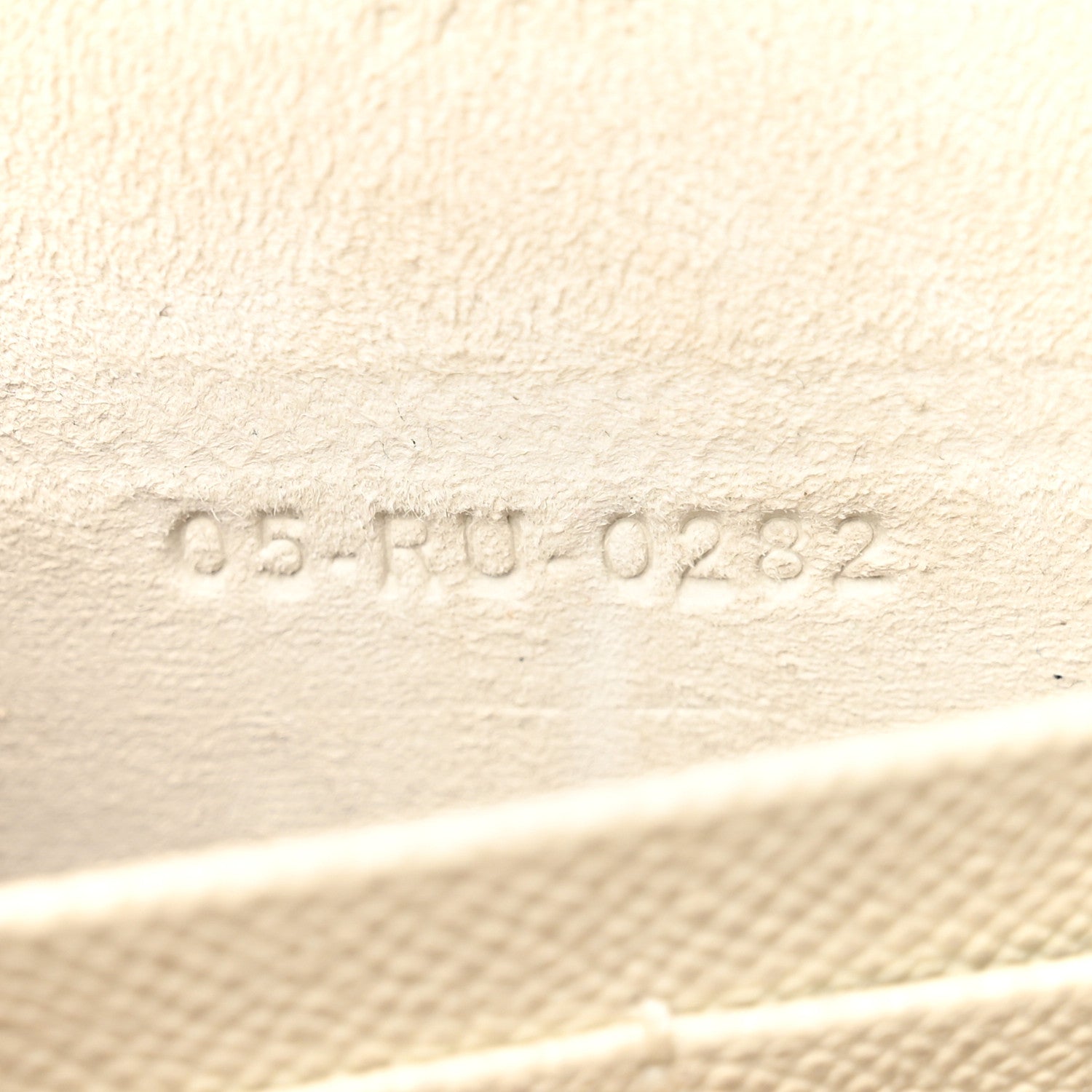 Christian Dior Grained Calfskin Saddle Chain Pouch Off White 7 of 11