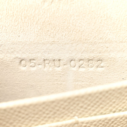 Christian Dior Grained Calfskin Saddle Chain Pouch Off White 7 of 11