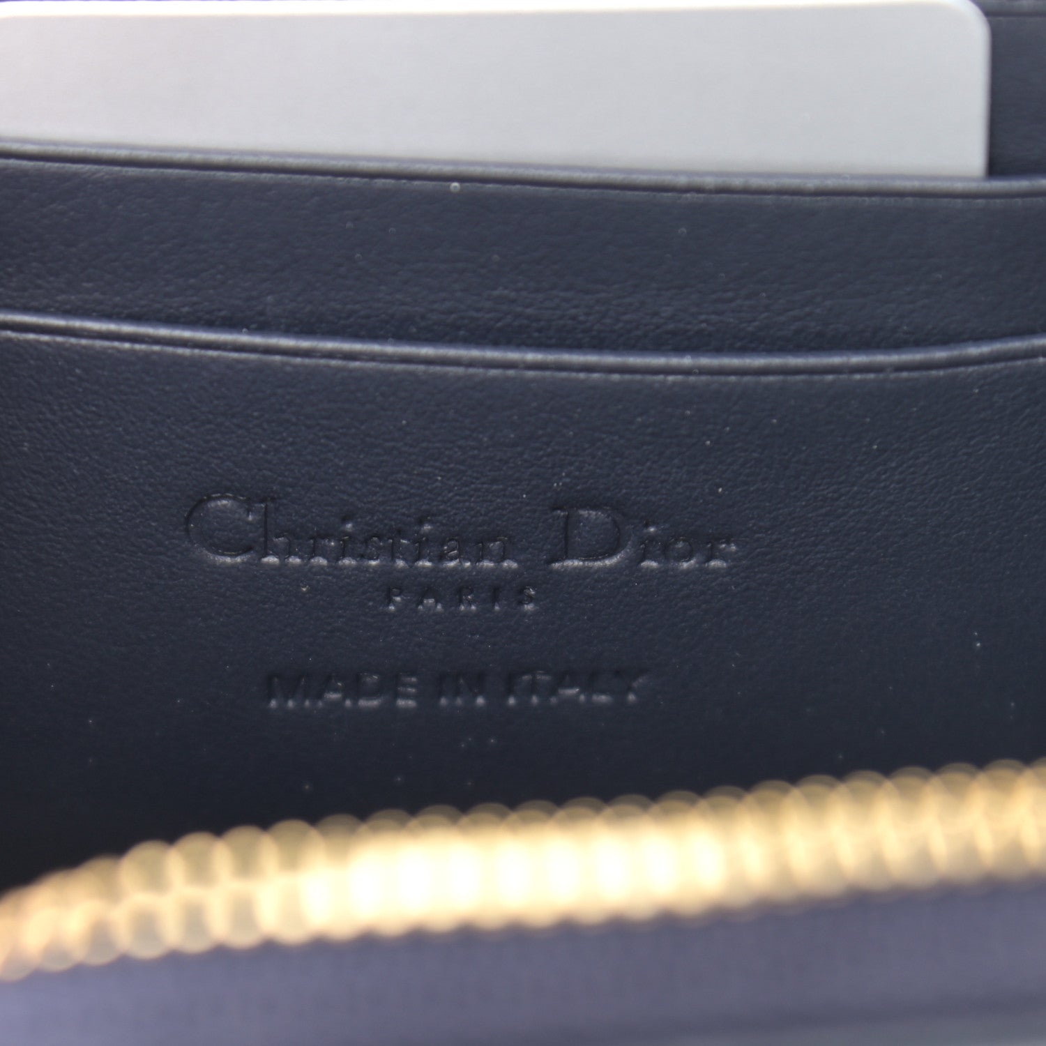 Christian Dior Calfskin I Love Paris Phone Holder Blue Red 6 of 10