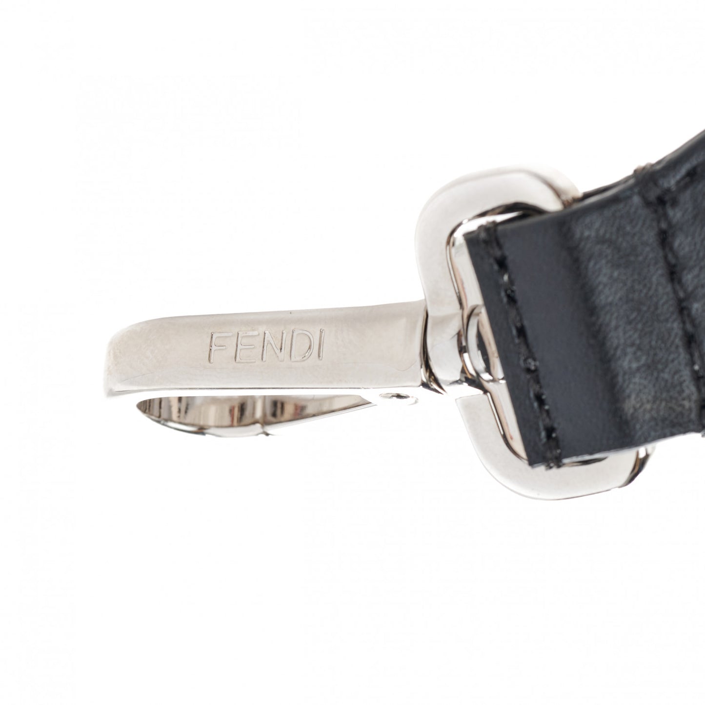 Vitello Liberty Grommet Bi-Color Mini Strap You Black Camelia