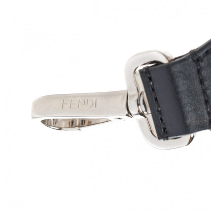 Fendi Vitello Liberty Grommet Bi-Color Mini Strap You Black Camelia 4 of 5