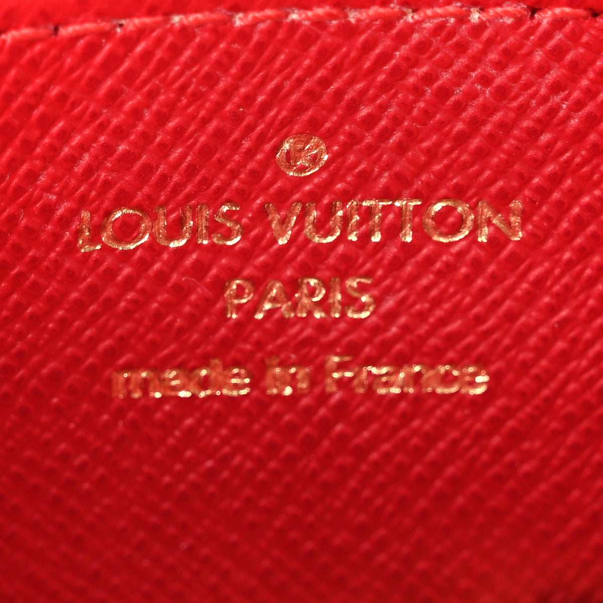 Louis Vuitton Damier Ebene Complice Trunks and Bags Wallet Red 6 of 7