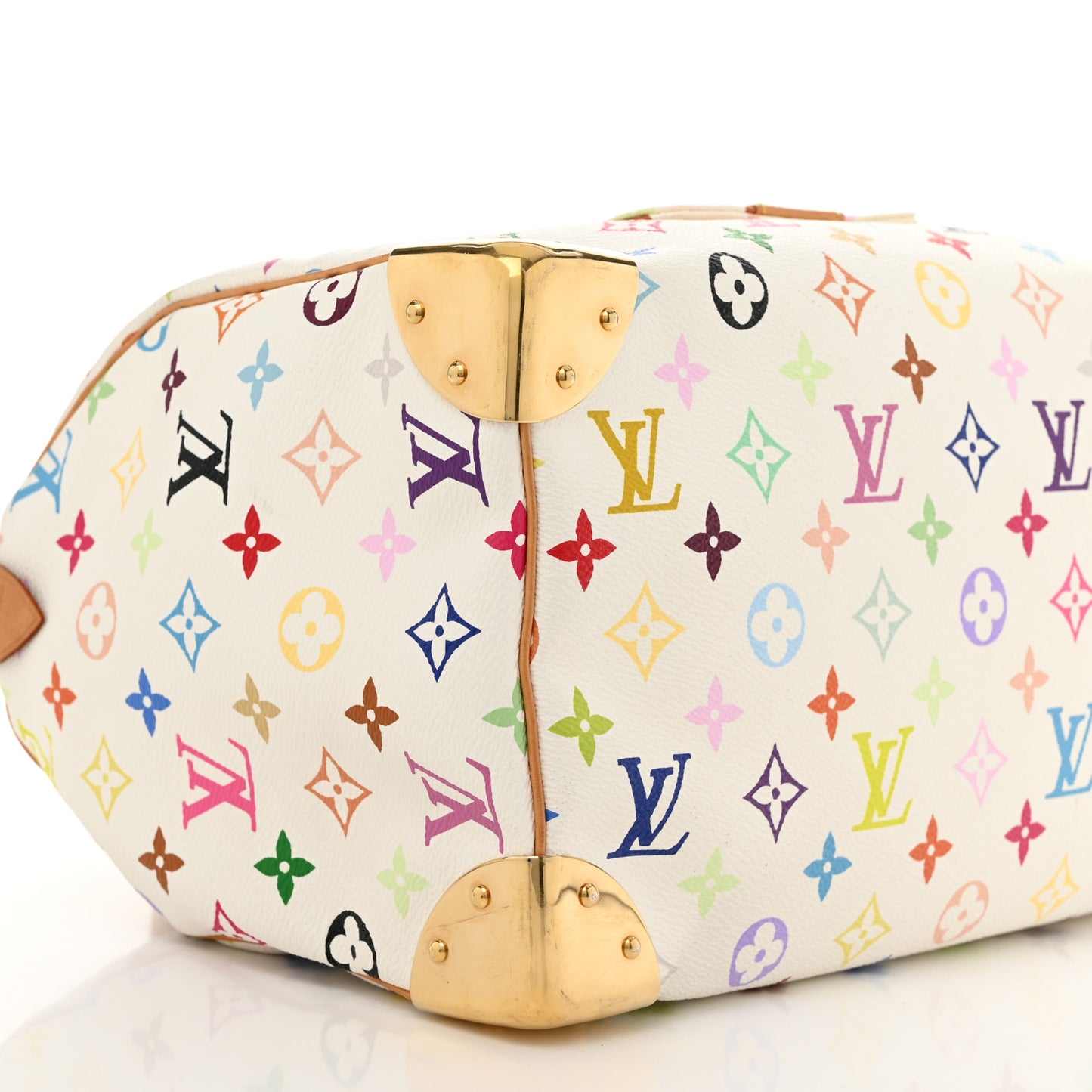 Monogram Multicolor Speedy 30 White