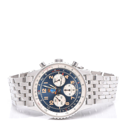 Breitling Stainless Steel 37mm Navitimer 92 Patrulla Aguila Automatic Watch Blue A30022 3 of 7