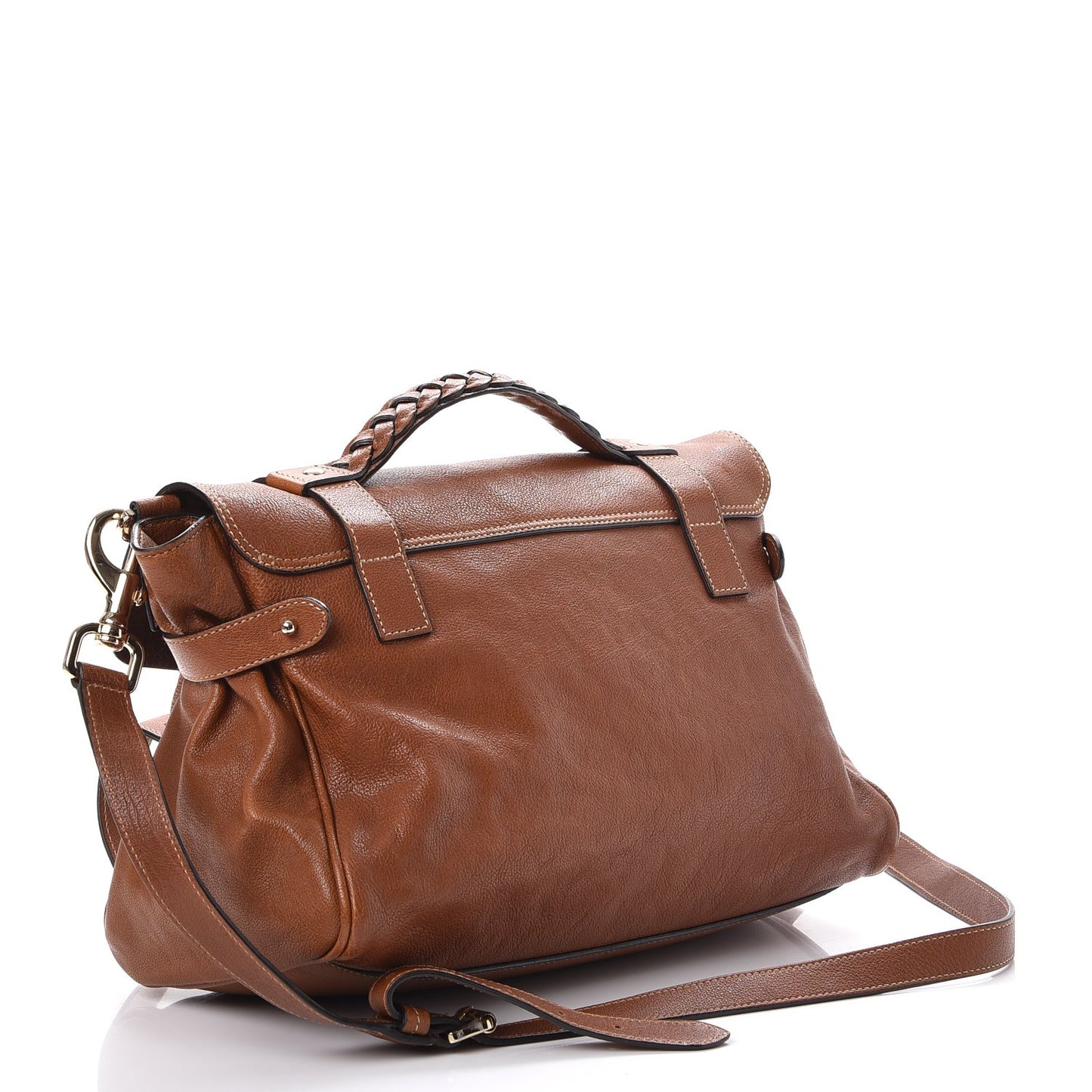 Small Grain Calf Medium Alexa Oak