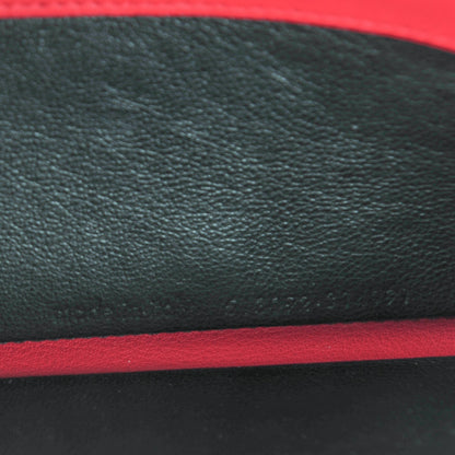 Saint Laurent Calfskin Classic Y Ligne Zip Around Wallet Red 7 of 7